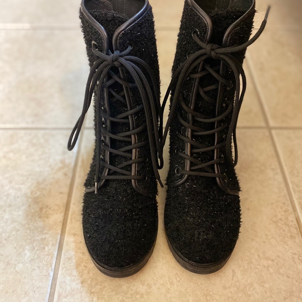 Stuart Weizmann Combat Boots